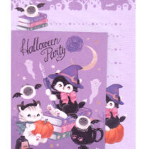 Amifa Halloween Party Kittens Mini Letter Set