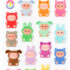 Fuzzy Mobobows Kawaii Sticker Sheet
