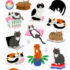 Cat Life Kawaii Sticker Sheet