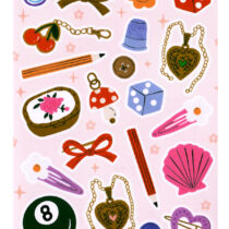Favorite Trinkets Kawaii Sticker Sheet