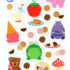 Cute Cookie Jars Kawaii Sticker Sheet