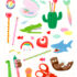 Novelty Stationery Kawaii Sticker Sheet