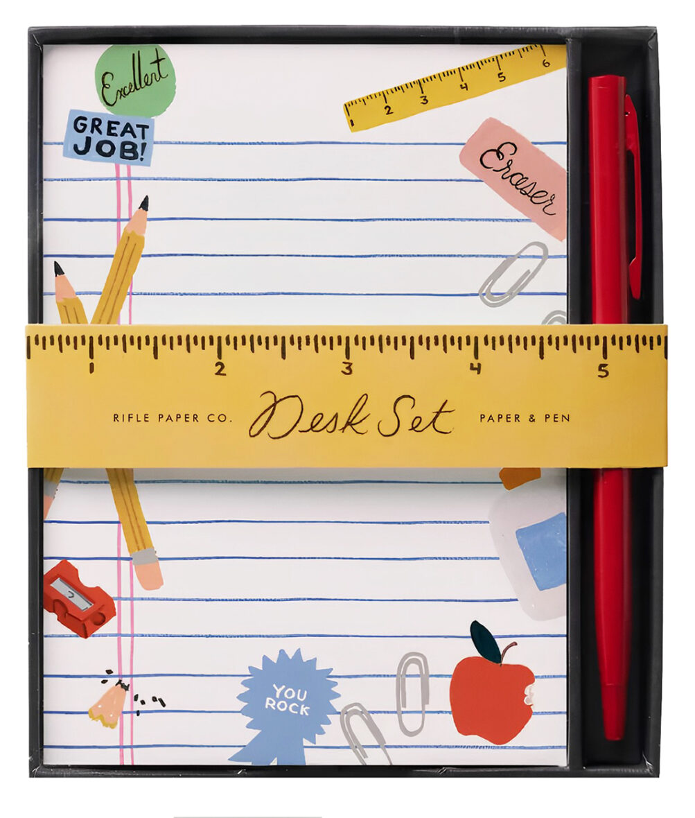 Rifle Paper Co. Schoolhouse Note Writing Set