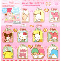 Sanrio Characters Candy House Letter Set w/ Stickers