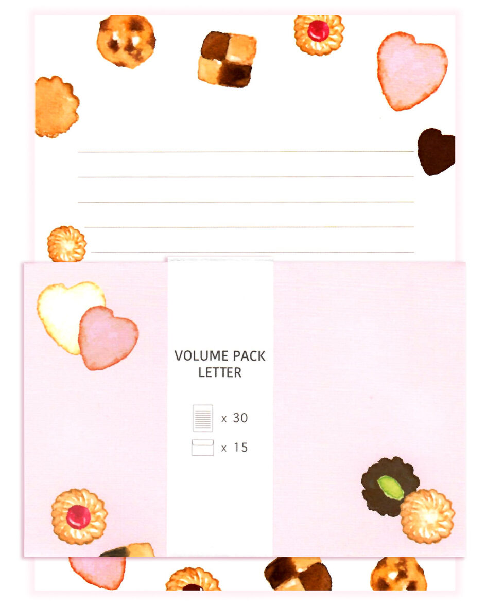 Active Japan Sweet Cookies Volume Letter Set