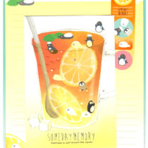 Crux Penguin Lemon Tea Letter Set w/ Stickers