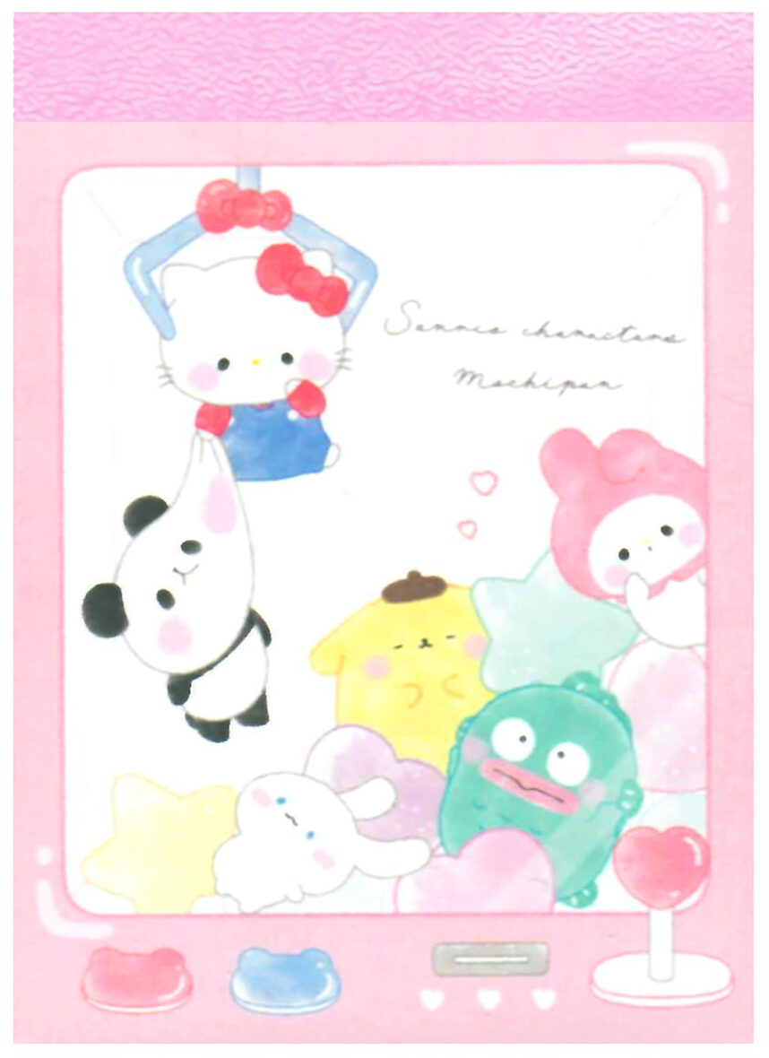 Sanrio Characters x Mochipan Mini Memo Pad